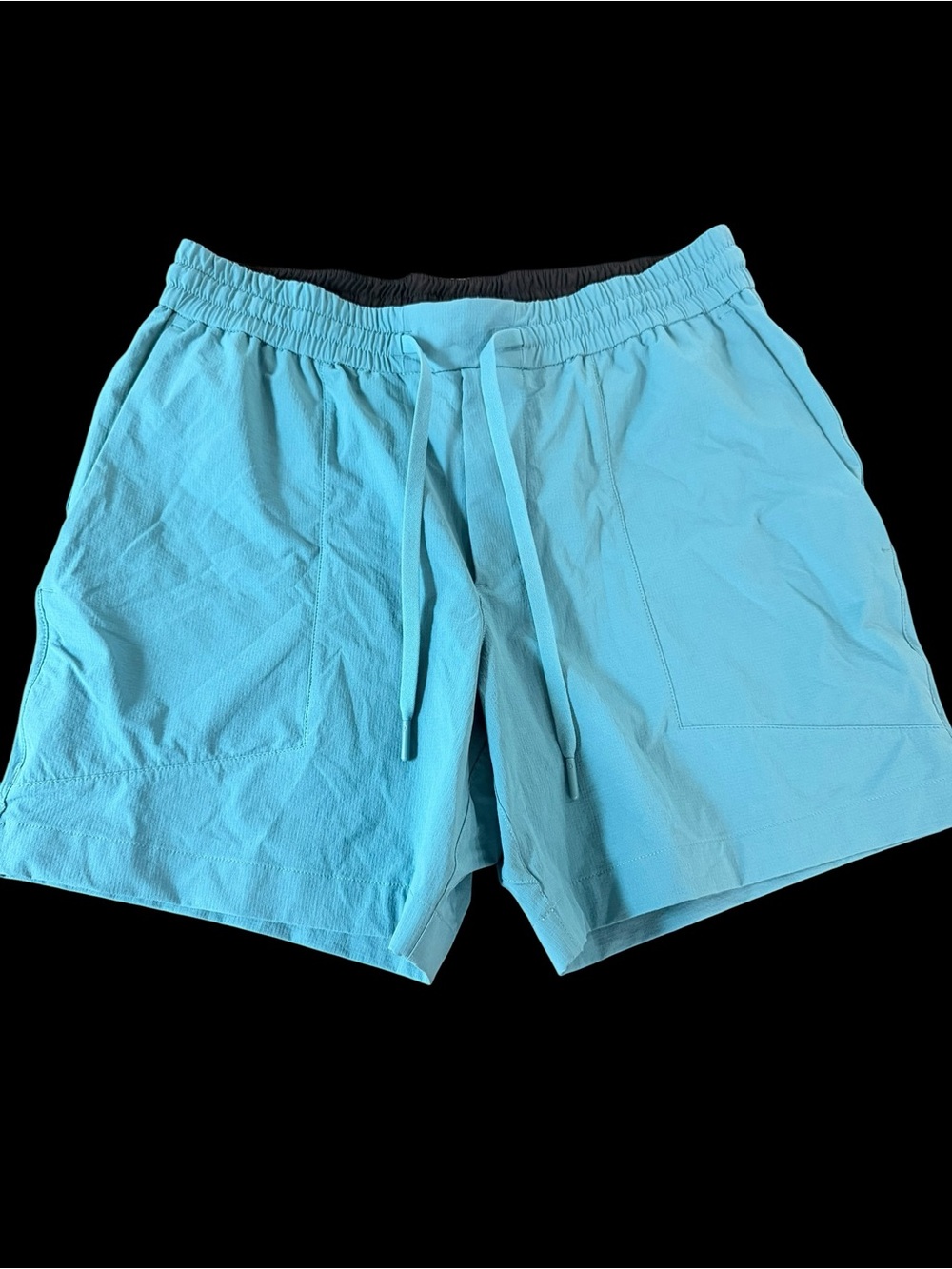 lululemon athletica Men's teal Blue Athletic Shorts